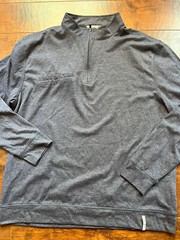 Black Clover Mens 1/4 Zip Long Sleeve Sz XXL