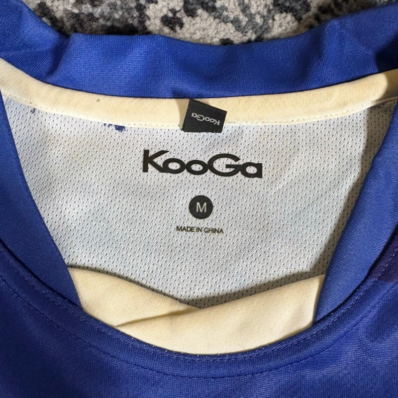 Samoa Rugby Union Home Shirt 2010/2011 Kooga Floral Blue Jersey Sz M Preowned gallery