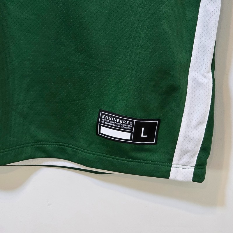 Nike Green White Black Lot Of Two Basketball Jersey Men's Size L NWT gallery