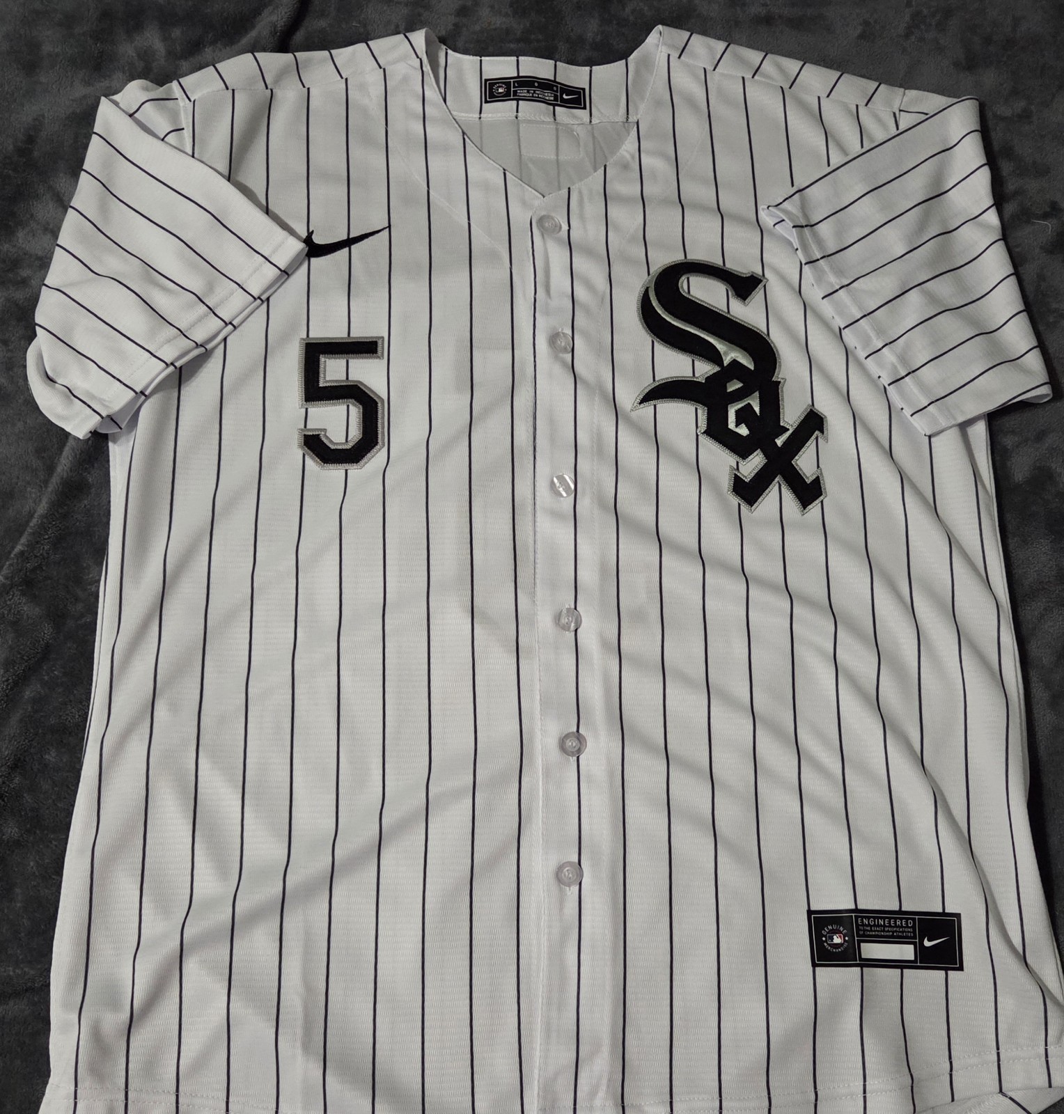 Fast Free Shipping! Large Munetaka Murakami Chicago White Sox Stitched Jersey 5 gallery
