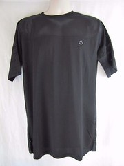 FAIRPLAY MADDOX MESH FOOTBALL JERSEY BLACK NWT +K-2