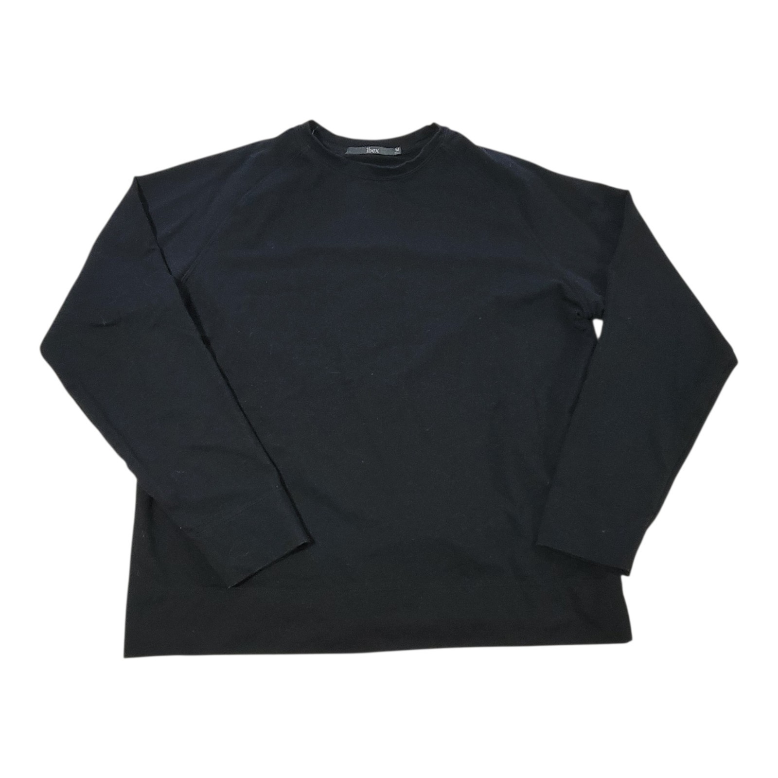 Ibex Merino Wool Blend Mid Weight T Shirt Men's Long Sleeve Medium Black Outdoor gallery