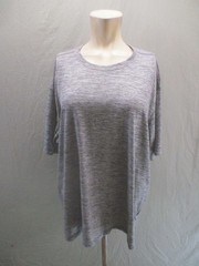 Columbia Size XXL Mens Gray Melange Short Sleeve Crew Neck Activewear TShirt 455