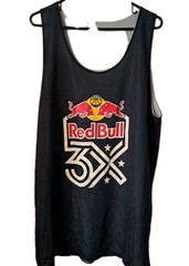 Red Bull Basketball Shirt Men’s Size XL Reversible