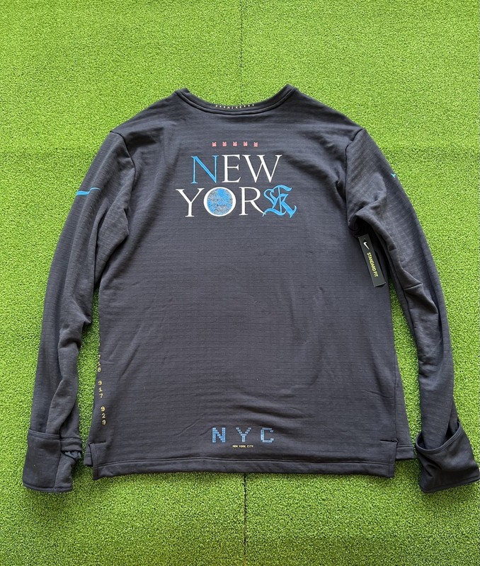 Nike Therma Sphere Running Shirt Men’s Element 3.0 NYC Top Sz Large CQ7820-010 gallery