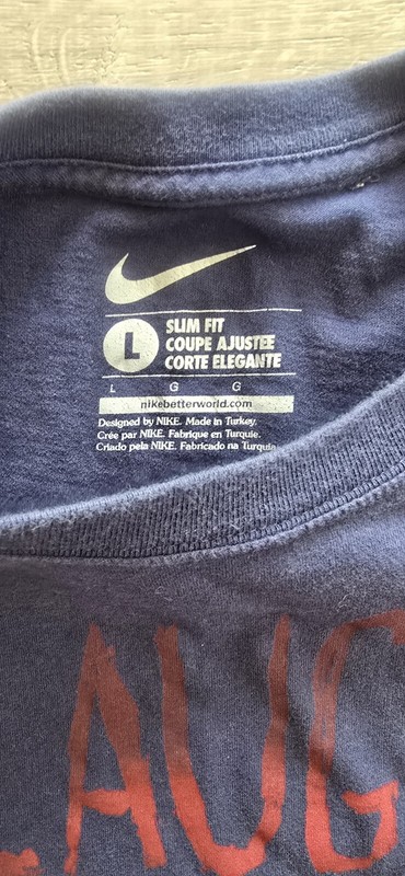NIKE Barcelona FCB Club BARCA T Shirt Men's Large Blue gallery