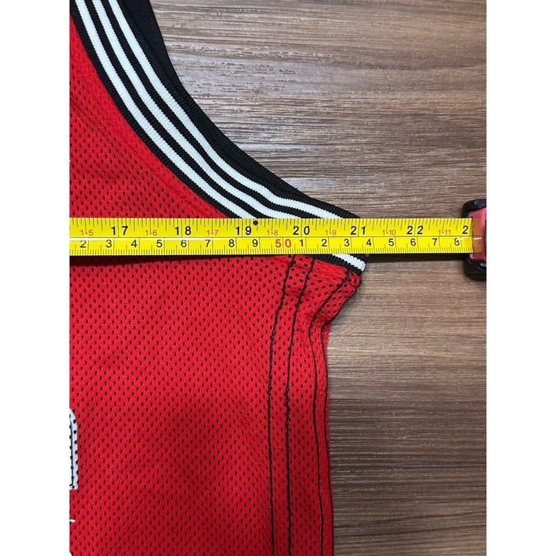 Adidas x ALEXANDER WANG Exclusive NBA All Star Basketball Jersey Red Men's Sz M gallery