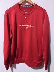 Nike Thermal Fit Perfect Game PG Baseball Thermal Crewneck Shirt M