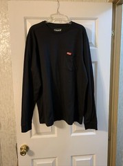 Coleman Shirt Men’s Long Sleeve Workwear Large Black