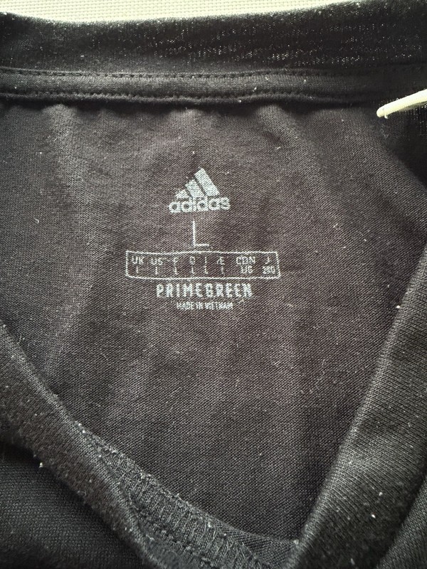 2 pcs Adidas Men’s Primegreen T-Shirts Black & Navy Blue Size Large gallery