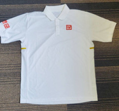 【RARE】Kei Nishikori 2021 Wimbledon UNIQLO Tennis Shirt L（US M）