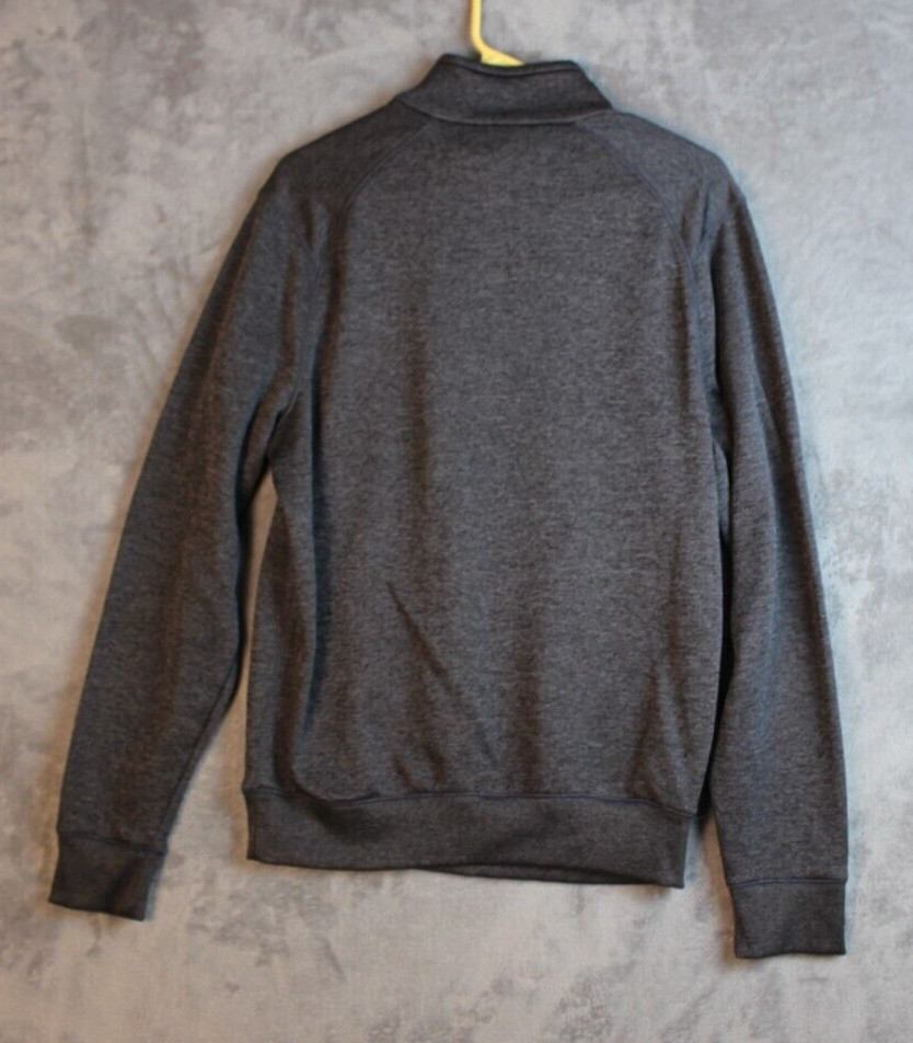 Greg Norman Tasso Elba Pullover Mens Black 1/4 Zip Long Sleeve Golf Size Small gallery