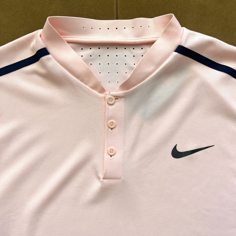 Nike Roger Federer RF 2017 Canada Henley Polo Tennis Shirt Vapor Rafa Nadal gallery