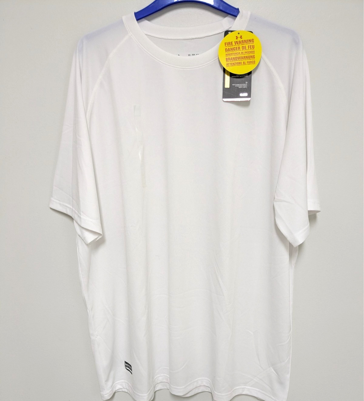 Under Armour Tactical Tee Shirt #1005684, Sz. XL, Color~White,100% polyester NWT gallery
