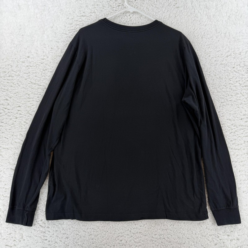 Nike Dri-FIT Shirt Mens XL Black Long Sleeve The Nike Tee Athletic Top gallery