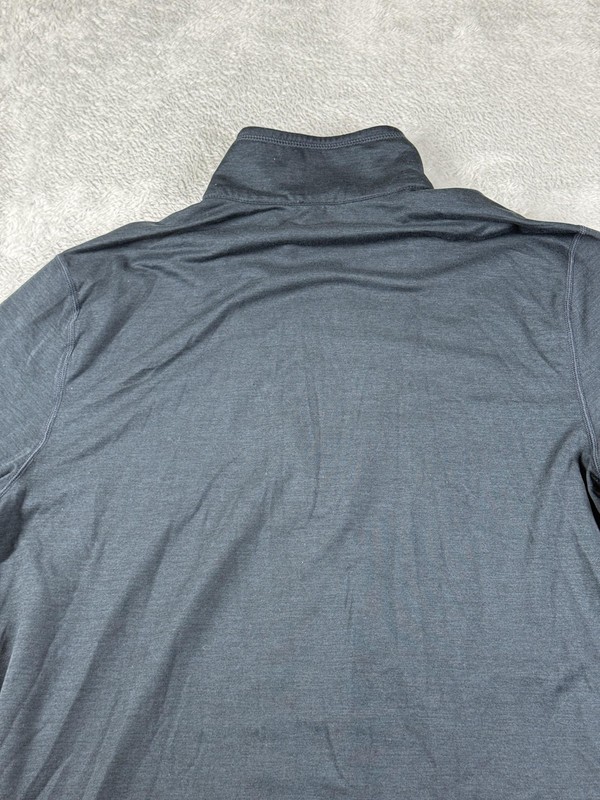 Vuori Pullover Mens Medium Gray Ease Performance Running Top Athletic Workout gallery
