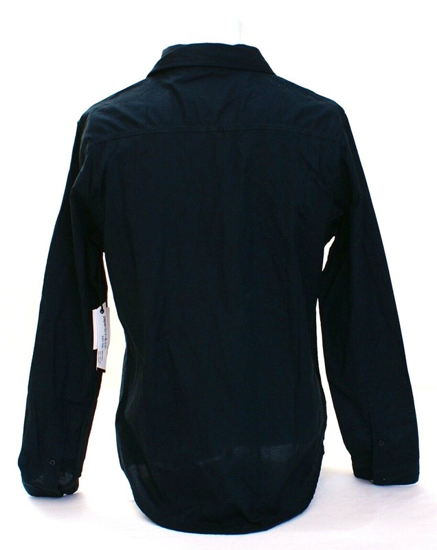 Paper Denim & Cloth Teal Long Sleeve Slim Fit Button Front Shirt Men's NWT gallery