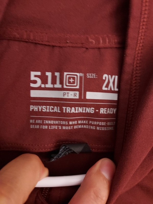 511 Tactical Pullover Men 2XL XXL Lightweight Physical Training PTR Catalyst Pro gallery