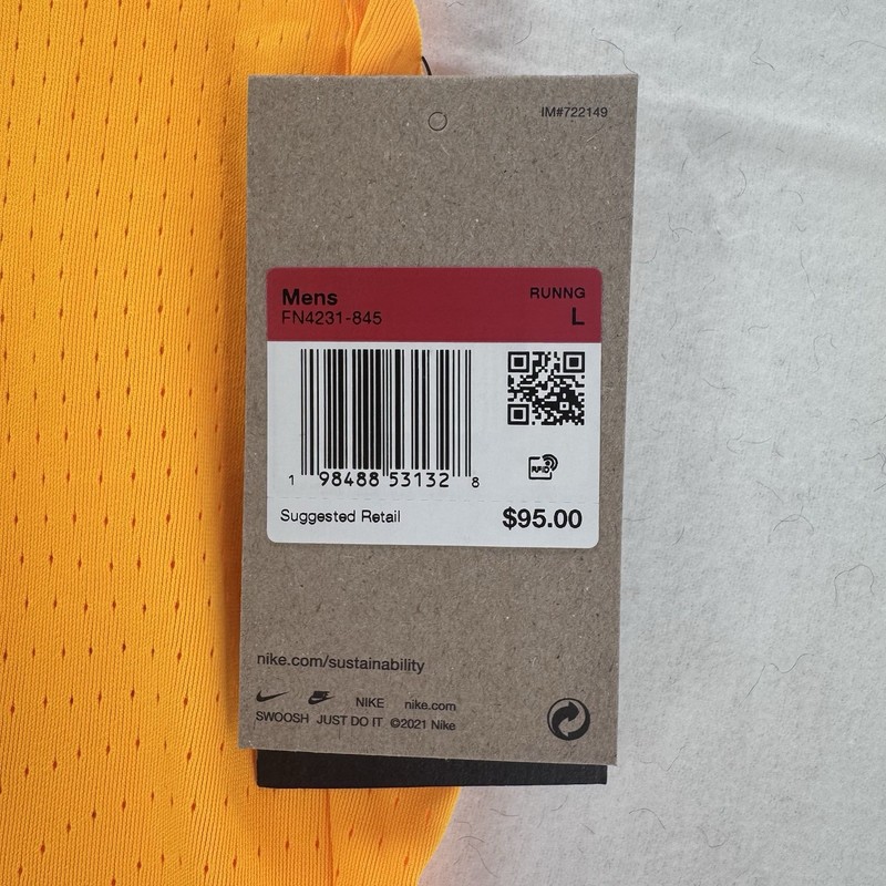 Nike Dri-FIT ADV Aeroswift Pro Elite Running Singlet Men's Large FN4231-845 NWT gallery