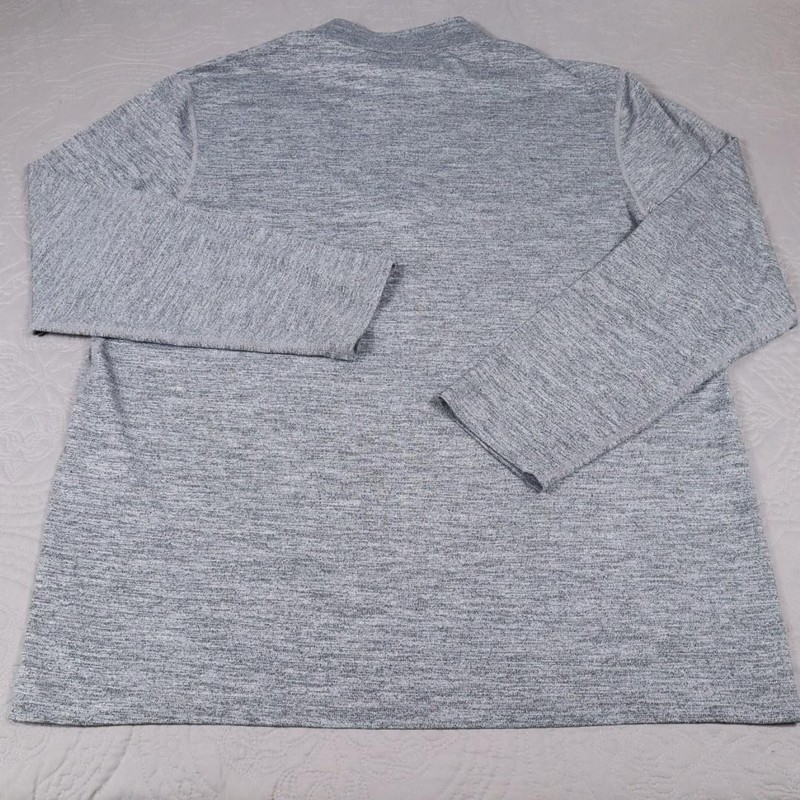Masters Tech Active 1/4 Zip Pullover Mens XL Gray Golf Lightweight Stretch Top gallery