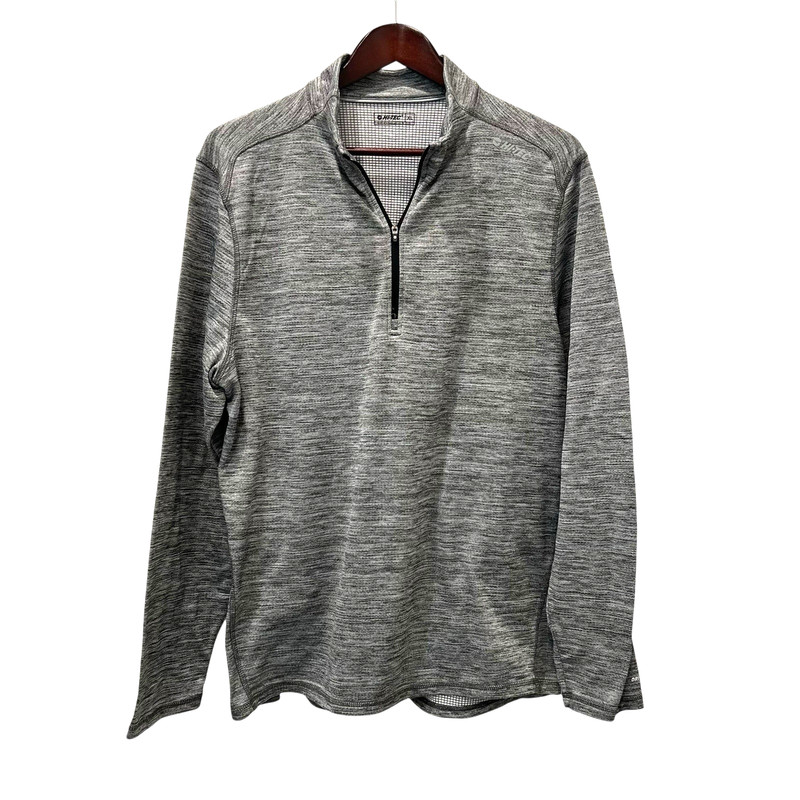 Hi-Tec Men’s Gray Quarter Zip Performance Pullover Activewear Shirt Size XL gallery