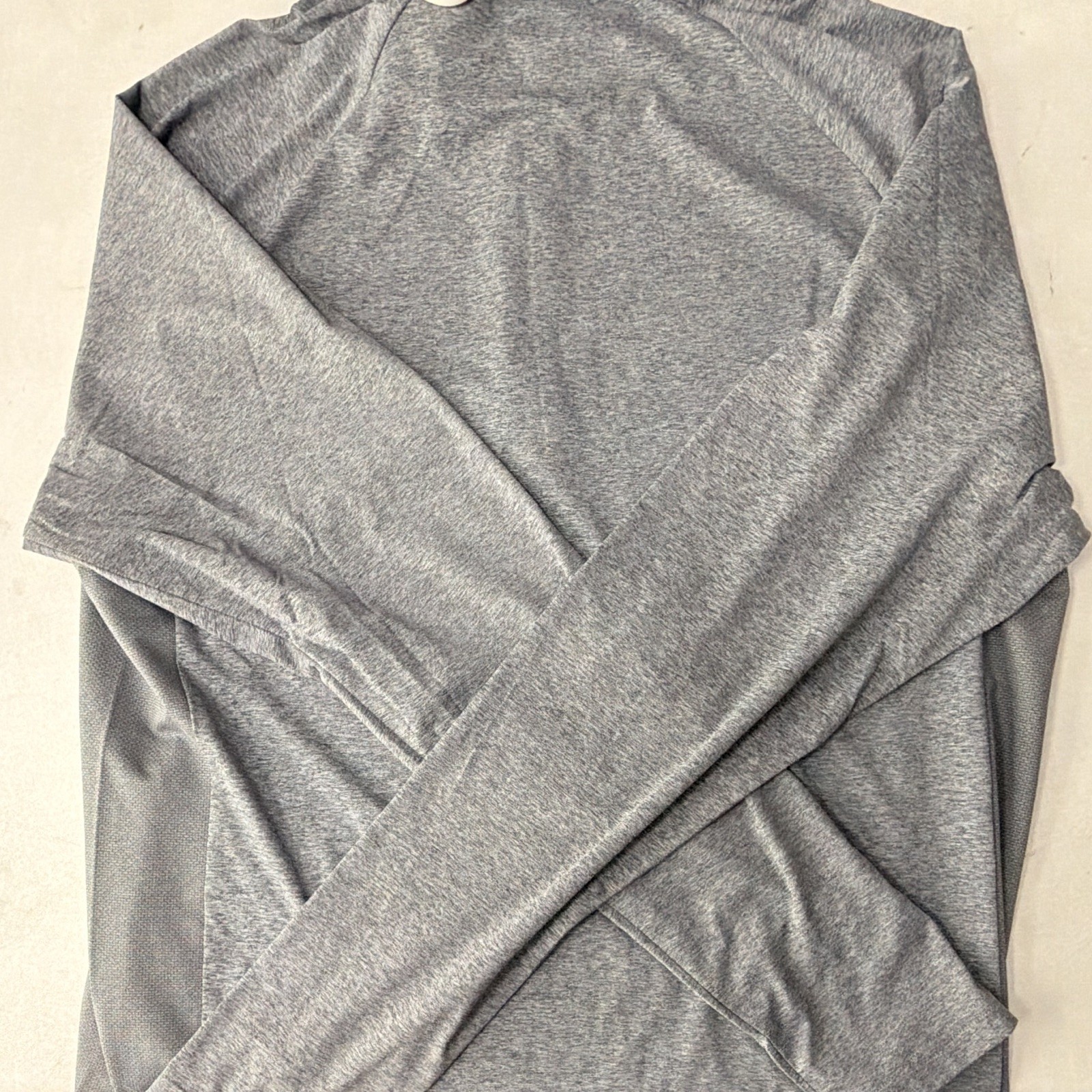 Holderness & Bourne Airation Gray 1/4 Zip Mock Neck Pullover Mens M NWT gallery