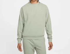 Nike Primary Fleece Men’s Dri-FIT UV Performance Crew in Jade Green Size S