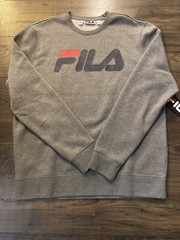 Fila Classic Crew Training Sweatshirt $55 Nwt Mens