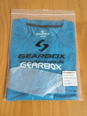 Gearbox Pickleball Men’s Active Crew Shirt Medium New NWT Green Teal Racketball