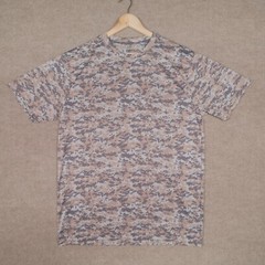Augusta Sportswear Moisture Management Men’s Large Gray Digi Camo Short Sleeve
