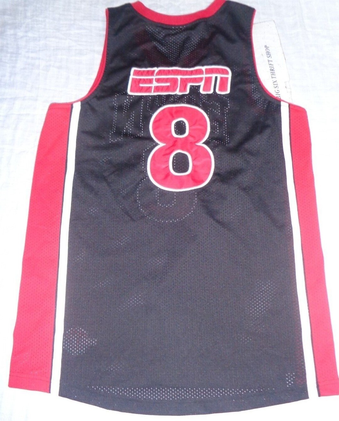 ESPN BASKETBALL STYLE JERSEY SLEEVELESS TANK TOP SHIRT ESPN ZONE SIZE MEDIUM gallery