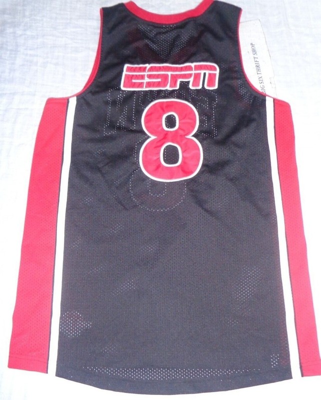 ESPN BASKETBALL STYLE JERSEY SLEEVELESS TANK TOP SHIRT ESPN ZONE SIZE MEDIUM gallery