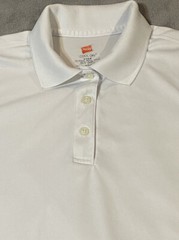Hanes Short Sleeve Men’s Polo Shirt Cool DRI Top Sport Wicks Interlock Athletic