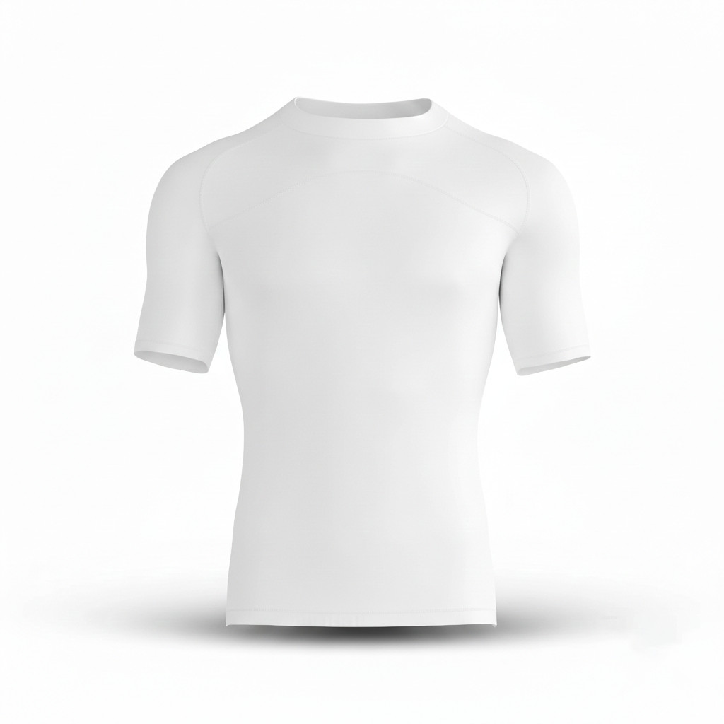 HMX Mens Compression Armour Base Layer Top Short Sleeve Thermal Gym Sports Shirt gallery
