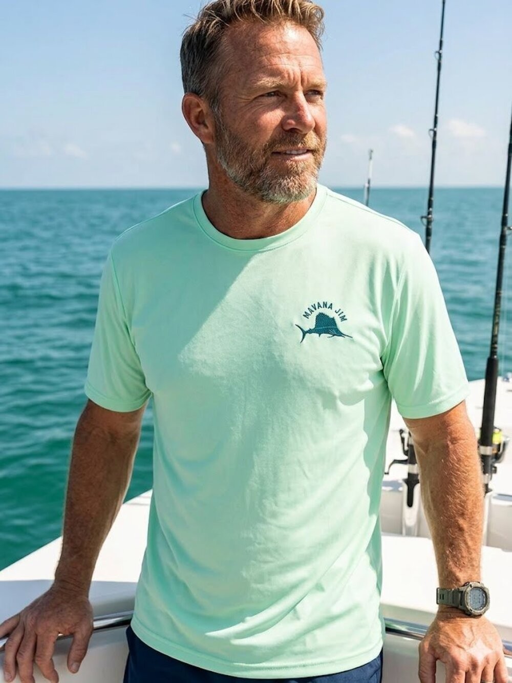 HAVANA JIM UPF MOISTURE WICKING PERFORMANCE SHIRT STYLE:H32TN03U SIZE XL gallery