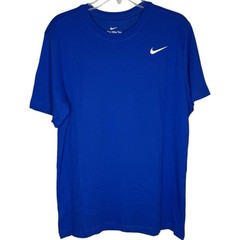 Nike Dri-fit Cotton Crew Solid Game Royal Men’s Size Medium Used