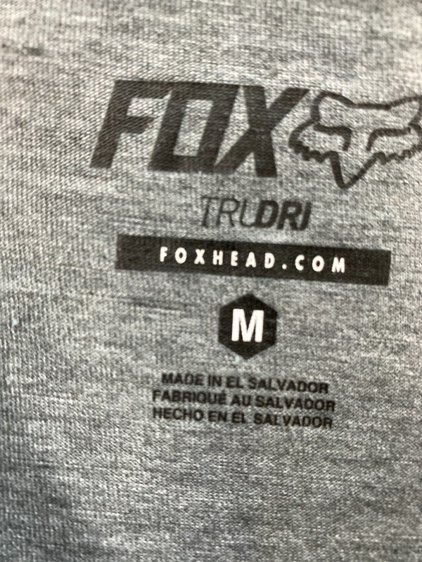 Fox FoxTech Dri Release Trudri Muscle Sleeveless Shirt Men's M Grey gallery