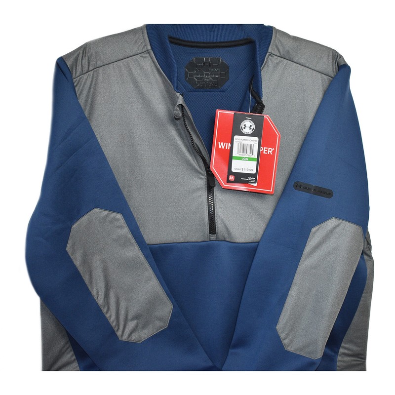Under Armour Men’s Pullover Unstoppable Gore Windstopper Jacket Size L NEW gallery