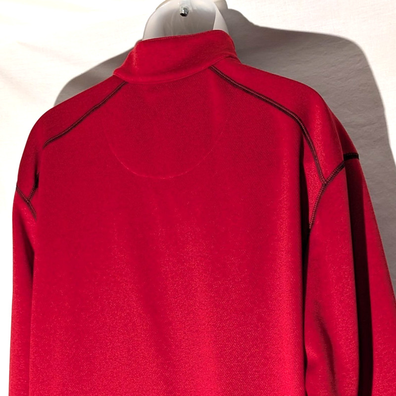 Pebble Beach Golf Performance Quarter Zip Pullover, XXL, Red, Long Sleeve Shirt gallery