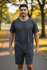 Tek Gear Cooling Shirt Unisex XL Gray Athletic Workout Performance Gym Wicking