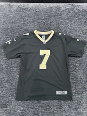 Nike NFL New Orleans Saints #7 Jersey Youth XL 18-20 Black On Field Football