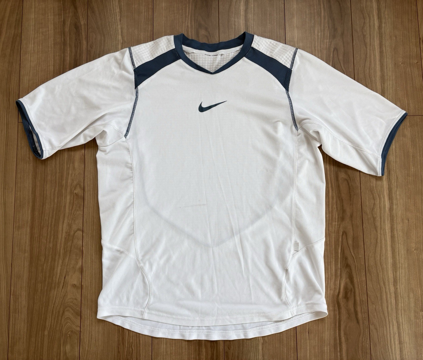 Roger Federer Nike 2005 Wimbledon Polo Shirt size:M(JPN L) RF gallery