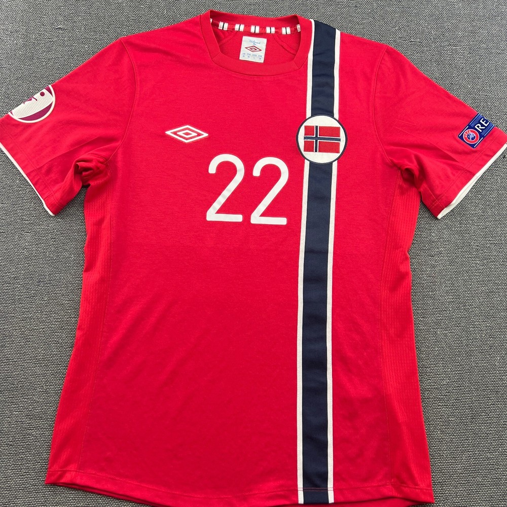 Norway 2012 2013 Home Mens Football Jersey Medium Umbro Camiseta Shirt