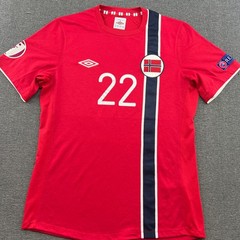 Norway 2012 2013 Home Mens Football Jersey Medium Umbro Camiseta Shirt