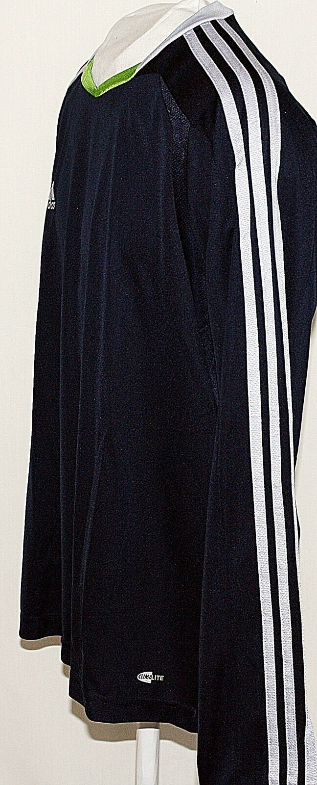 Adidas Pre ST LS CL JS jersey men sports jersey men's dark blue size S gallery