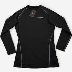 Tesla Baselayer Shirt Mens XL Long Sleeve Black HotGear Compression