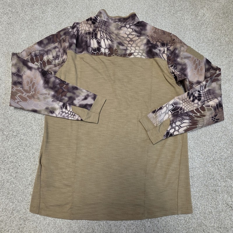 511 Tactical Rapid 1/2 Zip Pullover Mens Kryptek Highlander Camo Shirt Medium gallery