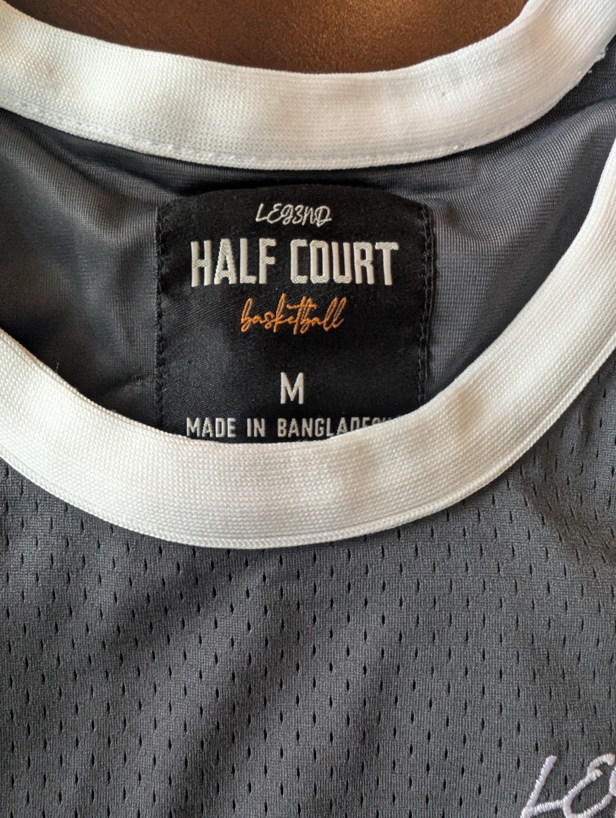 Legend Half-Court Basketball Mesh Jersey Men's Size M, New gallery