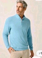 NWT MEDIUM johnnie-O Motion Performance 1/4 Zip Pullover MSRP $138