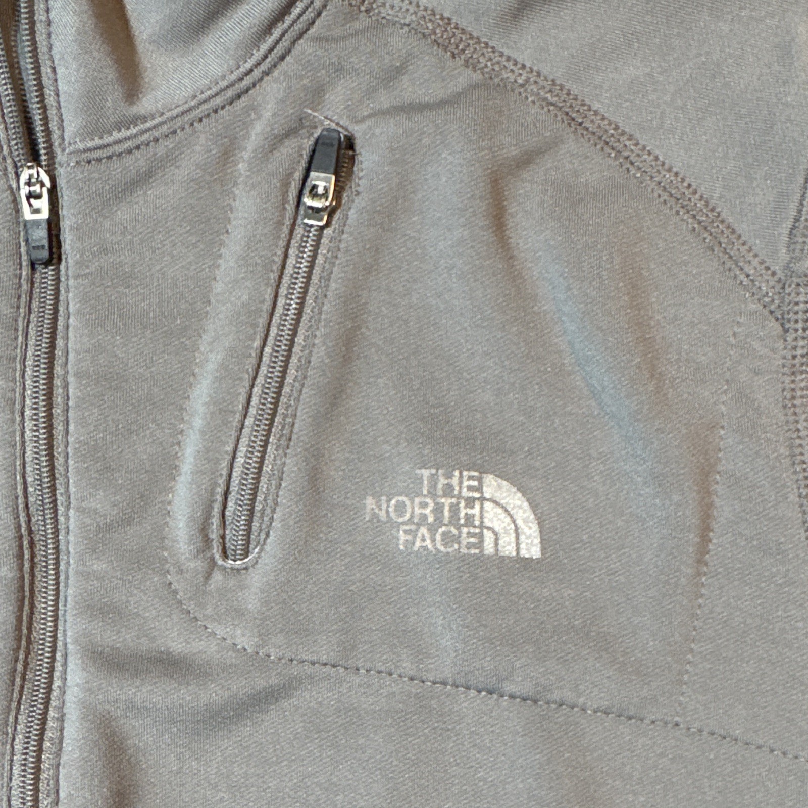 The North Face Flight Series Men's S Gray/Black Colorblock 1/4 Zip Mock Neck S gallery